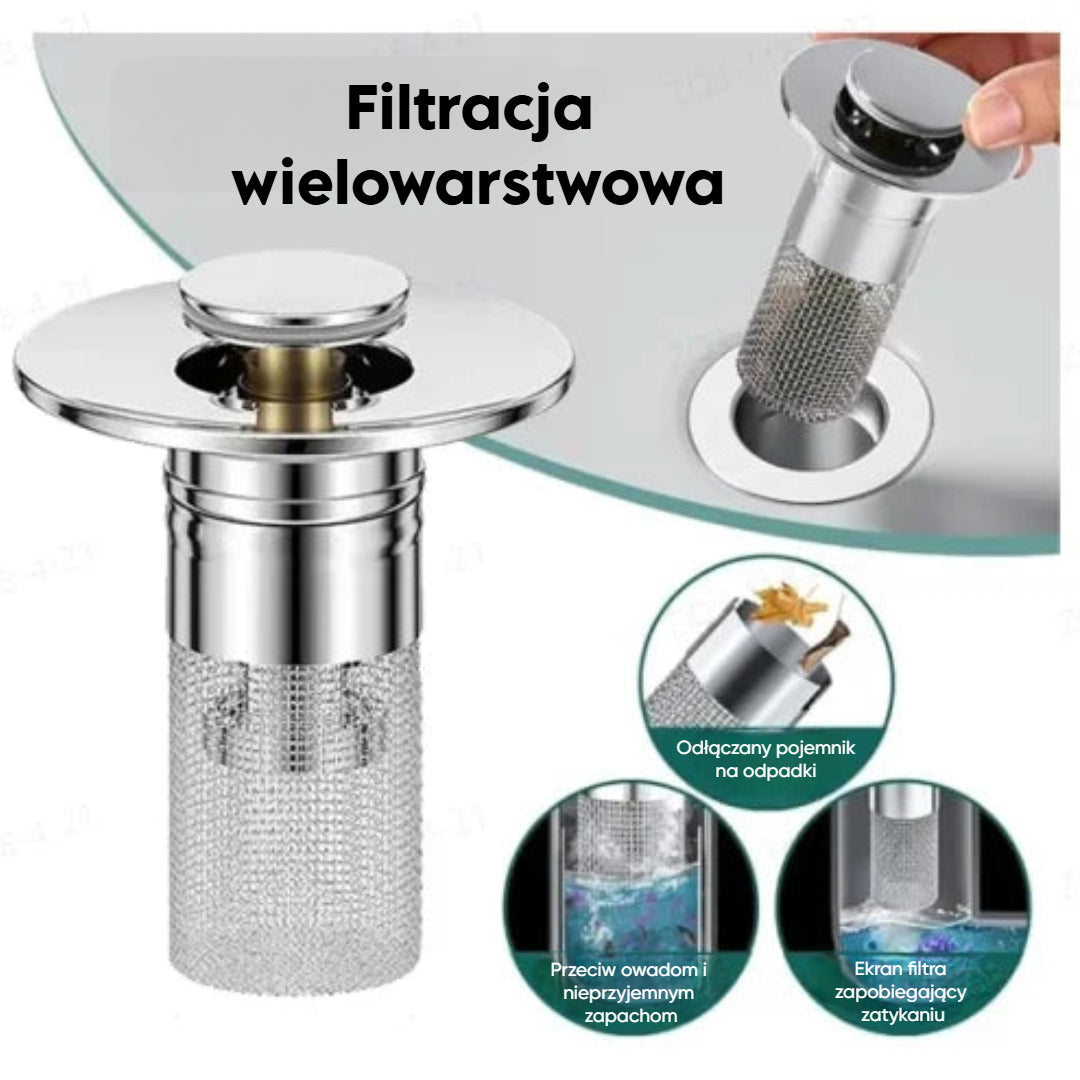 DrainGuard™ — Stop Clogs and Kill Kitchen Odors Instantly for a Fresh, Stress-Free Sink