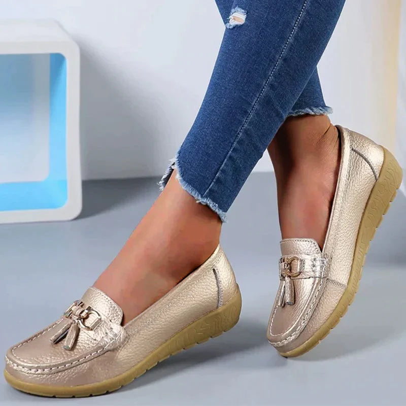 VelaEase™ Moccasins — Slip Into All-Day Relief and Confident Comfort