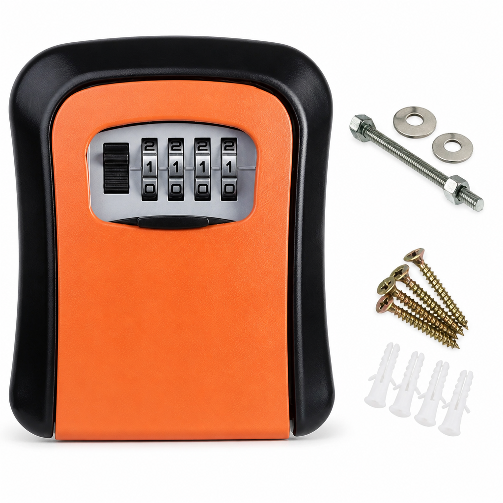 Klyvanta™ Wall-Mounted Lock Box — Take Back Control with Ironclad Key Security and Instant Access