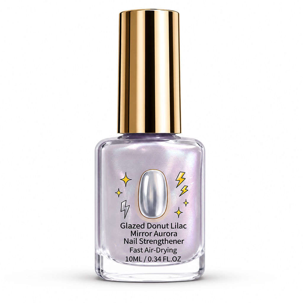 LunaLuxe™ Lilac Mirror Strengthener — Nails So Strong and Radiant, You’ll Own Every Room