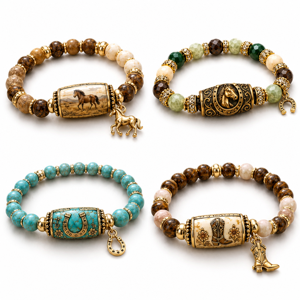 IronSpirit™ Crystal Bracelet — Ignite Your Inner Warrior with Every Powerful Bead