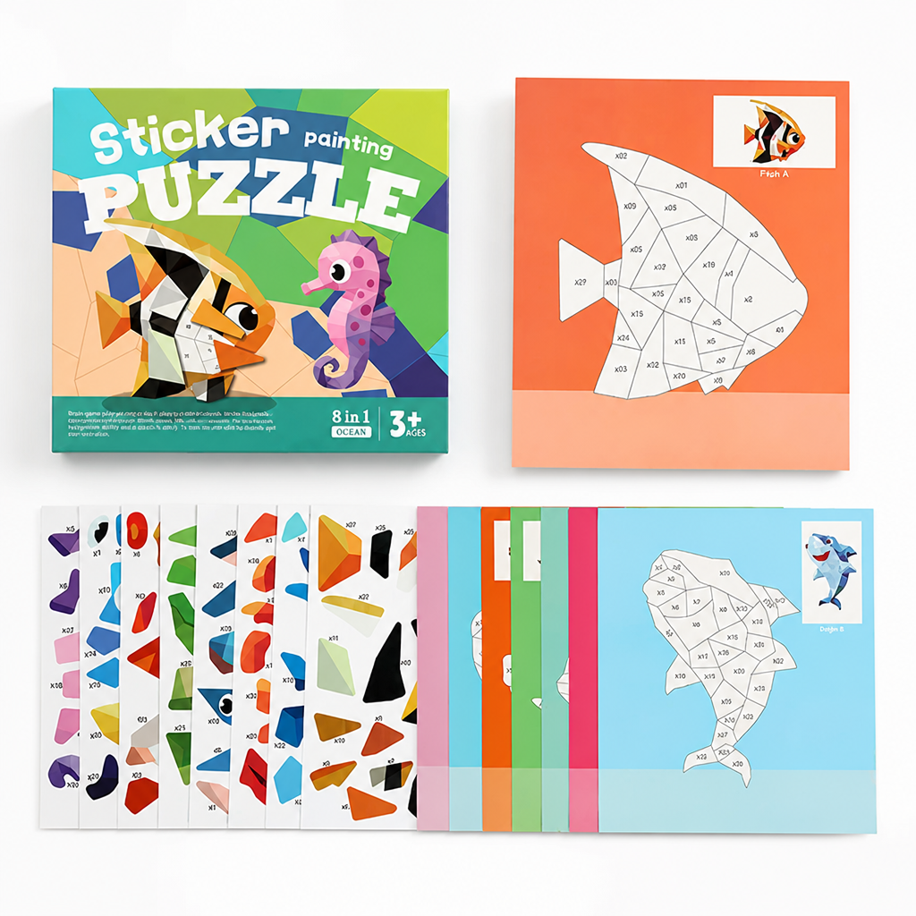 Craftiva™ — Ignite Your Child’s Confidence and Creativity with Every Mess-Free Sticker Adventure