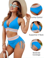 VivaLuxe™ High Waisted Sculpting Bikini Set — Command Every Curve with Confidence and Irresistible Lift