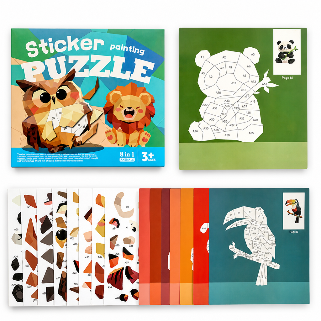 Craftiva™ — Ignite Your Child’s Confidence and Creativity with Every Mess-Free Sticker Adventure