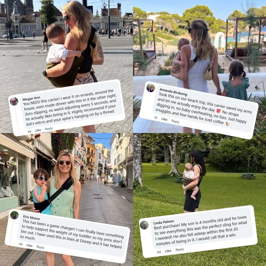 FlowNest™ Toddler Carrier — Carry Your Child Comfortably, Hands-Free, and Stylishly Wherever Life Takes You