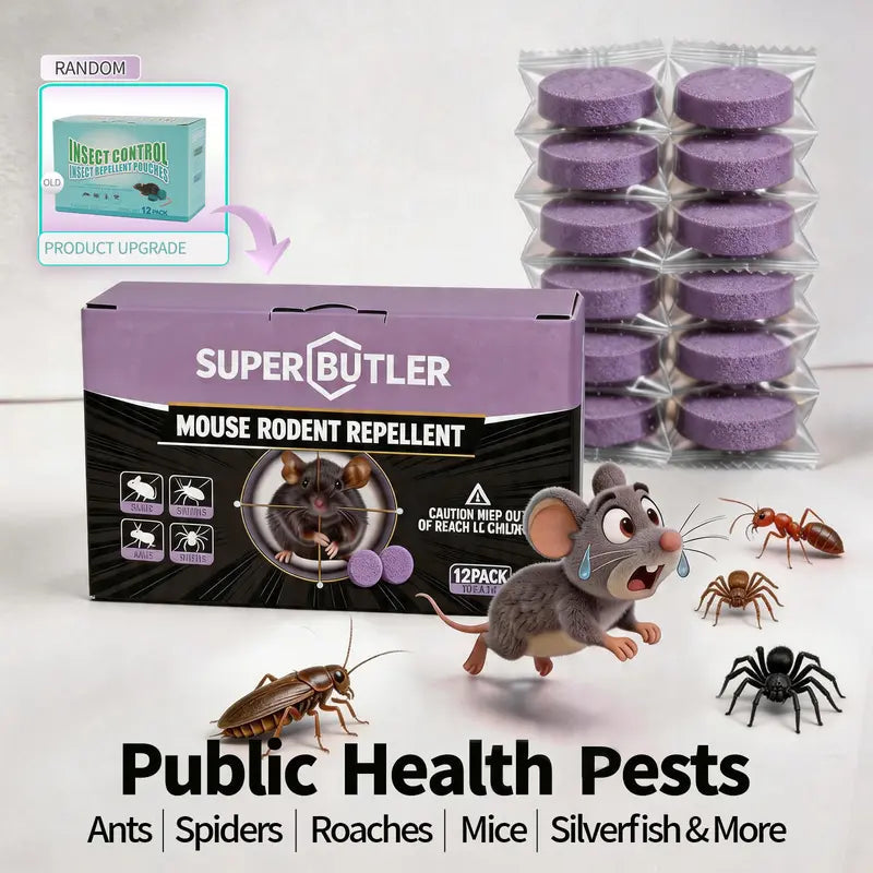12-Pack of VeroGuard™ Repellent Pods — Banish Pests Silently and Reclaim Your Peace of Mind