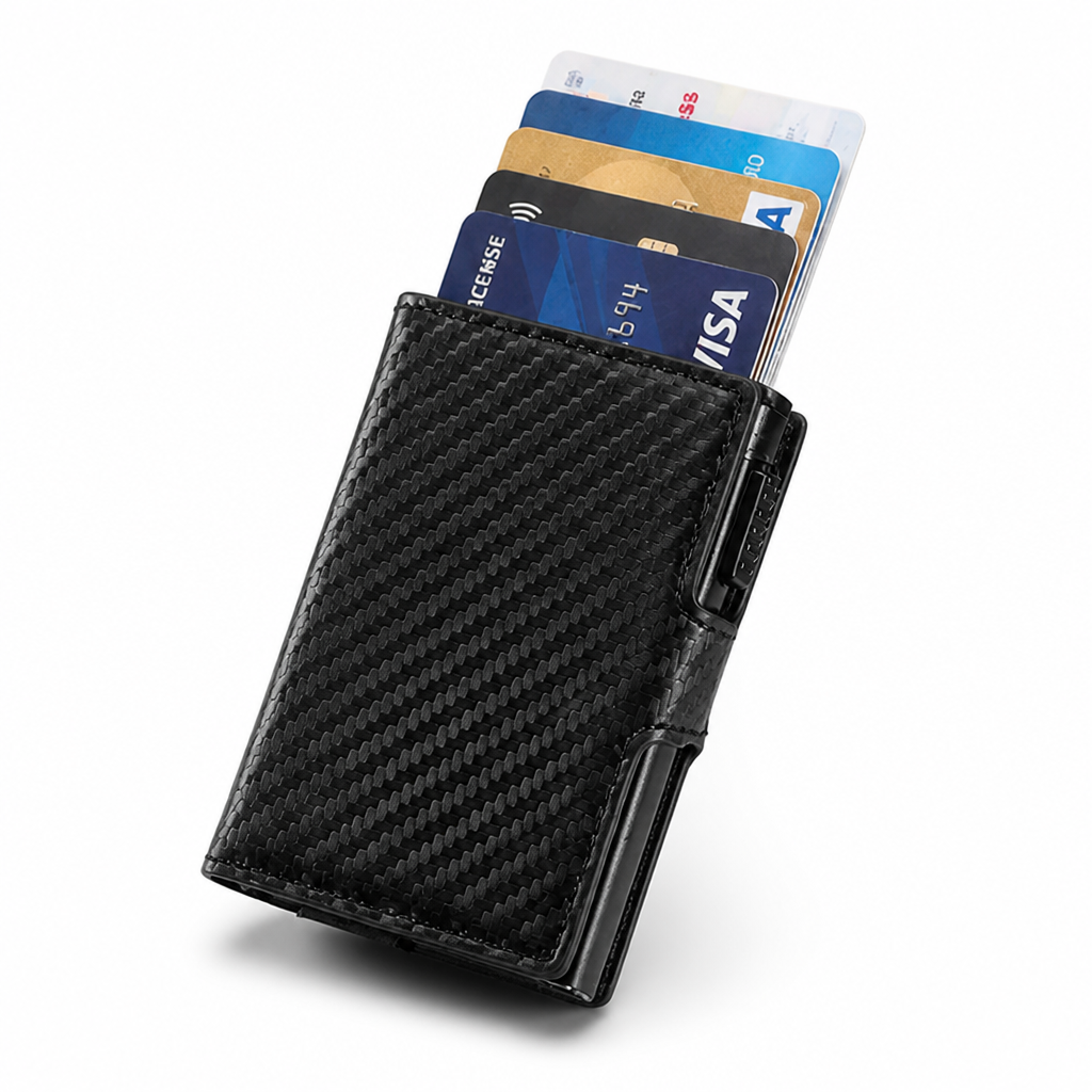 LightningGuard™ Slim RFID Wallet — Carry Confidence with Invisible Security and Effortless Access