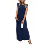 LumaFlow™ Dress — Slip Into All-Day Confidence and Effortless Elegance