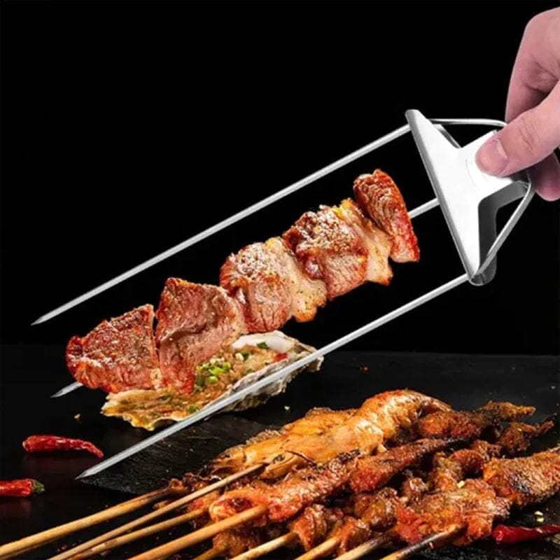 TriFlame™ Grill Skewers — Master Every BBQ With Juicy, Even-Cooked Perfection