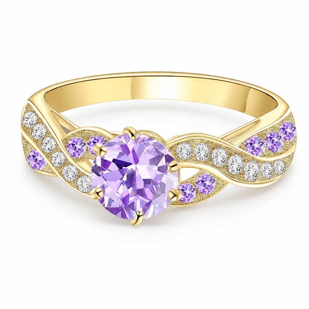 MiraLuxe™ Birthstone Ring — Wear Their Love as Your Daily Source of Comfort and Strength