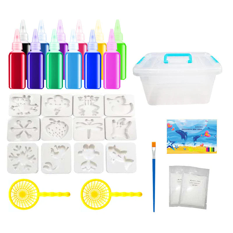 RambleJelly™ — Ignite Your Child’s Creativity with Safe, Squishy STEM Fun (4 colors/Set)