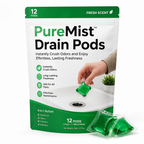 PureMist™ Drain Pods — Instantly Crush Odors and Enjoy Effortless, Lasting Freshness