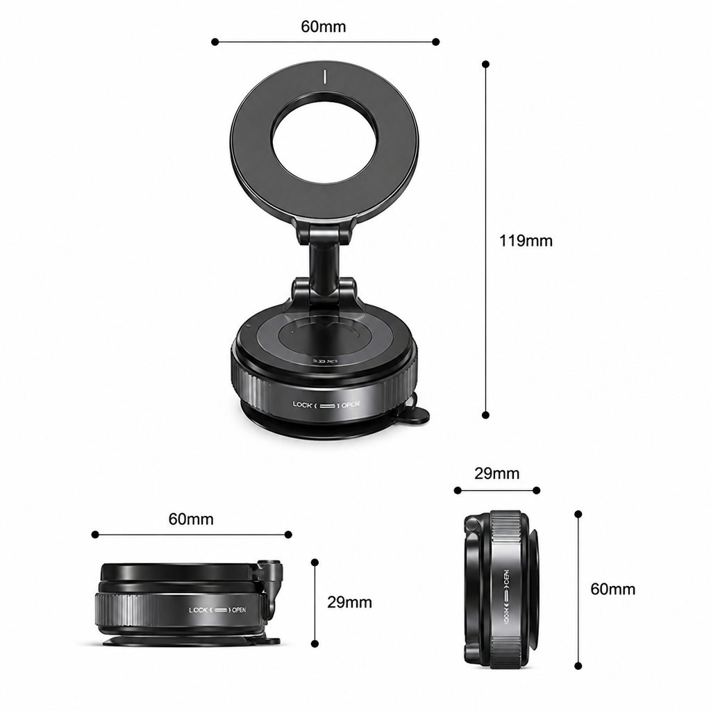 MagnetiHold™ — Drive Confidently with a Grip That Never Lets Go