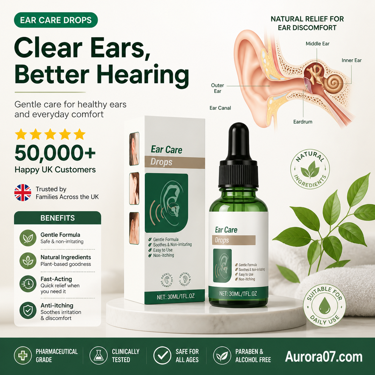 SereniEar™ — Silence the Ringing and Reclaim Your Peace Instantly