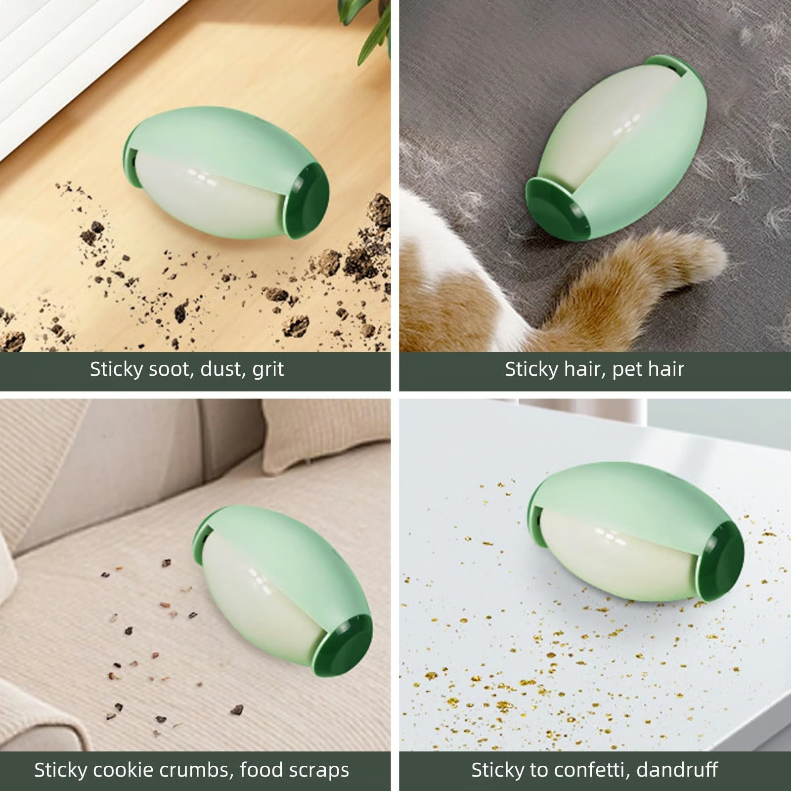 EvergreenSweep™ — Effortlessly Erase Pet Hair and Look Flawless Every Time