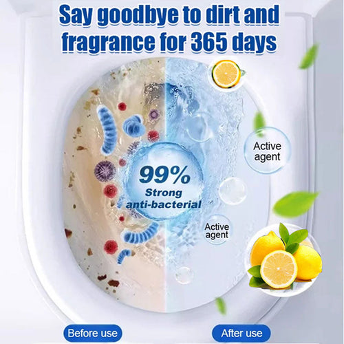 CitrusBurst™ — Transform Your Toilet into a Fresh, Sparkling Sanctuary Without Lifting a Finger
