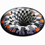 TwilightEcho™ 3D Skeleton Rug — Step Into Cozy, Spellbinding Halloween Magic