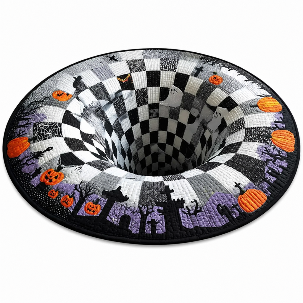 TwilightEcho™ 3D Skeleton Rug — Step Into Cozy, Spellbinding Halloween Magic