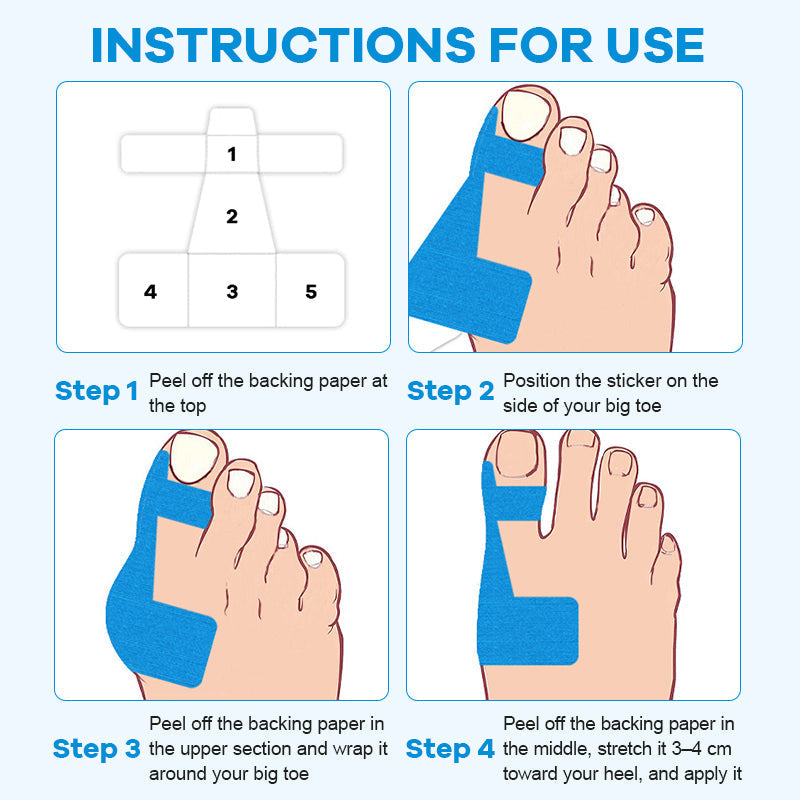 GlideAlign™ — Finally Walk Pain-Free with Invisible, All-Day Bunion Relief