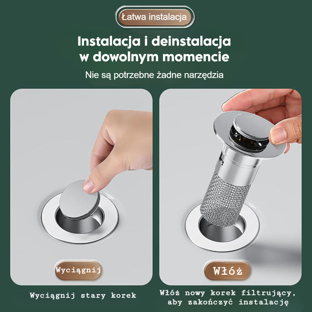 DrainGuard™ — Stop Clogs and Kill Kitchen Odors Instantly for a Fresh, Stress-Free Sink