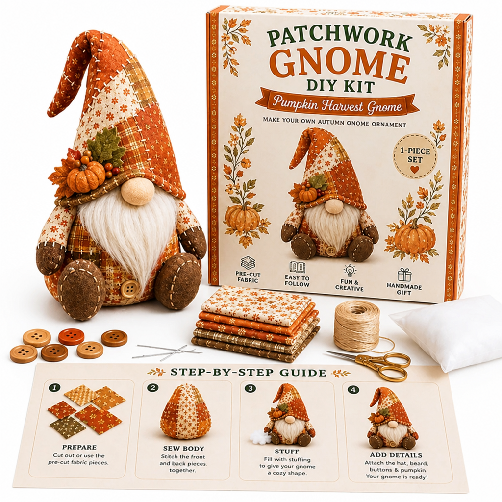 Stitchelly™ — Create Cozy Gnomes That Fill Your Home with Warmth and Smiles