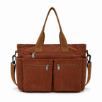 VeroCraft™ Corduroy Utility Tote — Master Your Day with Effortless Order and Unbreakable Style