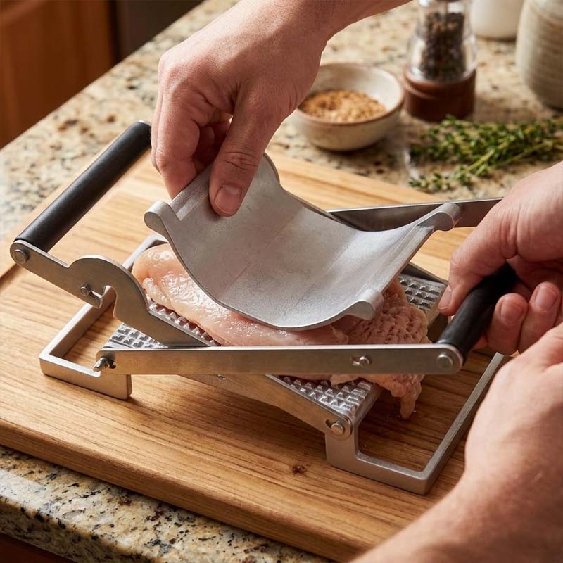 SteelEase™ — Effortless Power for Juicy, Melt-In-Your-Mouth Meat Every Time