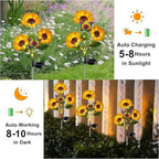 LumiSunray™ — Ignite Your Nights with Effortless, Lasting Garden Magic