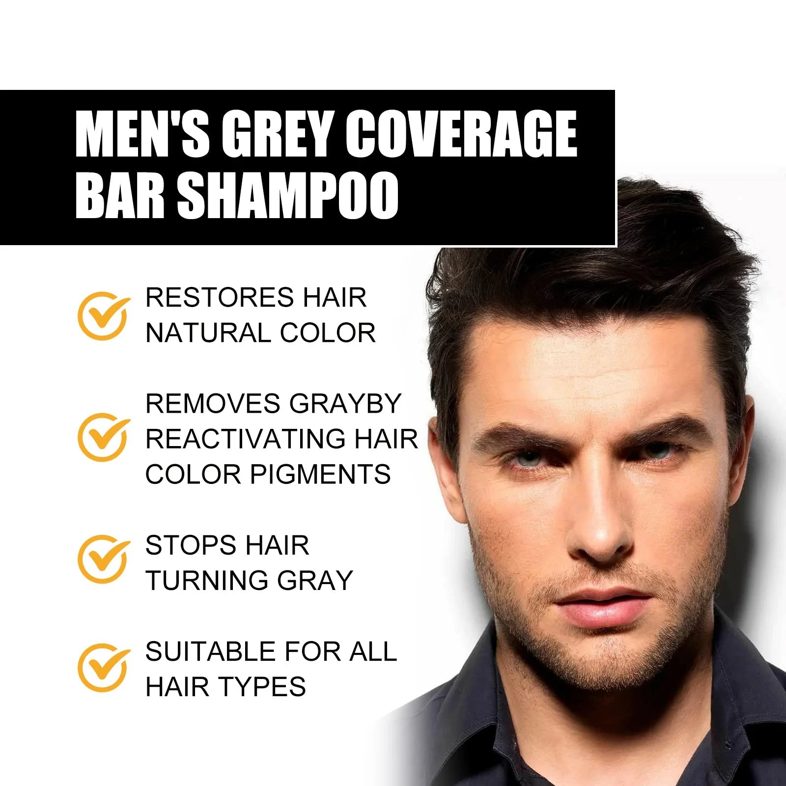 ShadePulse™ Solid Shampoo Bar — Instantly erase greys and boost your confidence every day