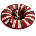 TwilightEcho™ 3D Skeleton Rug — Step Into Cozy, Spellbinding Halloween Magic