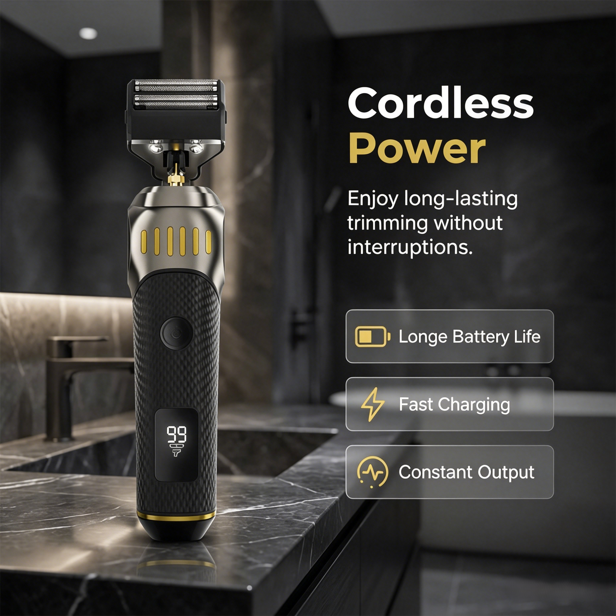 VeroEdge™ — Command Every Detail with Sharp, Confident Precision