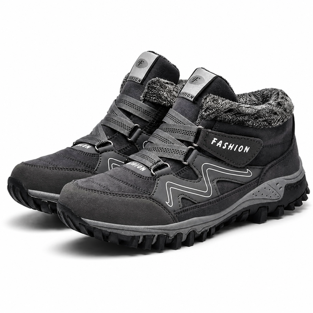 GlacierStride™ — Command Winter with Unmatched Warmth and Effortless Style
