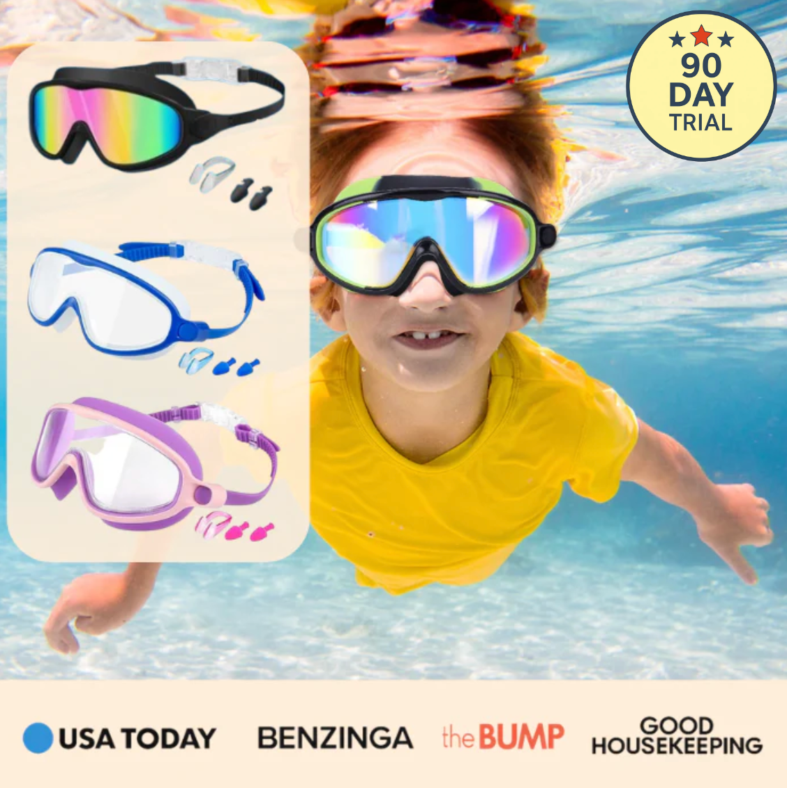 AquaJoy™ — Turn Toddler Swim Time Into Happy, Hassle-Free Adventures