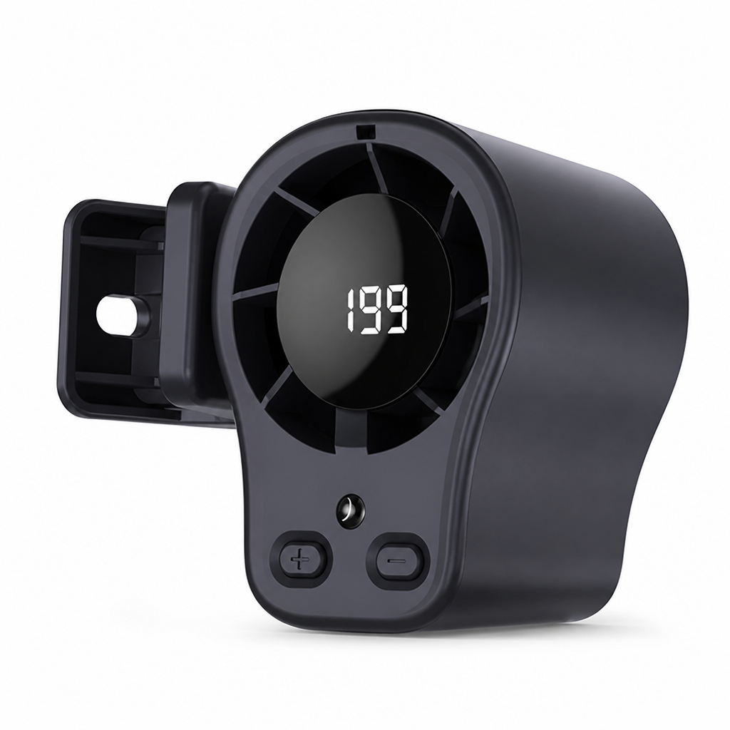 BreezeAura™ — Instantly Command Your Personal Cool Zone Anytime, Anywhere