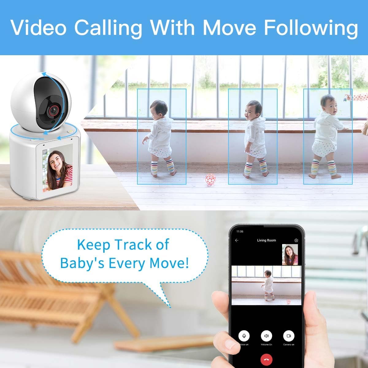 SpinSnap360™ — Capture Every Laugh, Stay Close to Every Moment