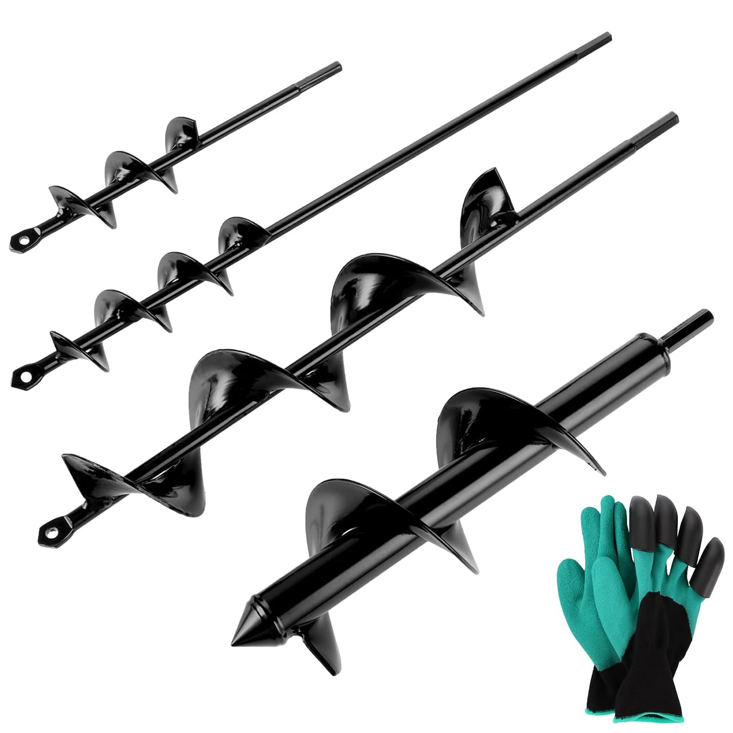 DuraSpin™ Helical Drill Bits — Power Through Tough Soil Without Breaking a Sweat