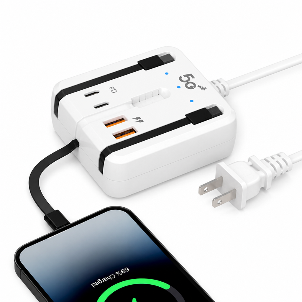 PulsePort™ — Power Every Device Fast, Tidy, and Ready Wherever Life Takes You