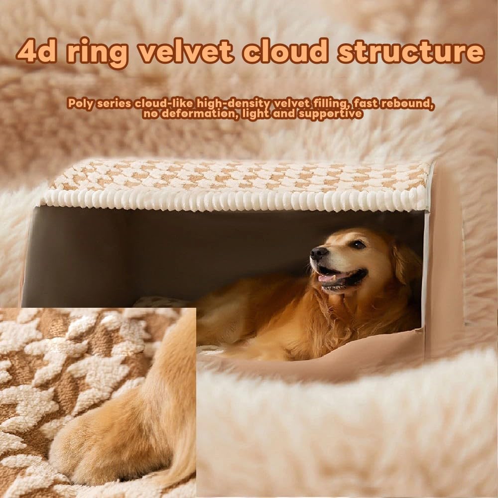 SnuggleNest™ — The Ultimate Comfort Zone That Soothes Anxiety and Wraps Your Pet in Pure Bliss