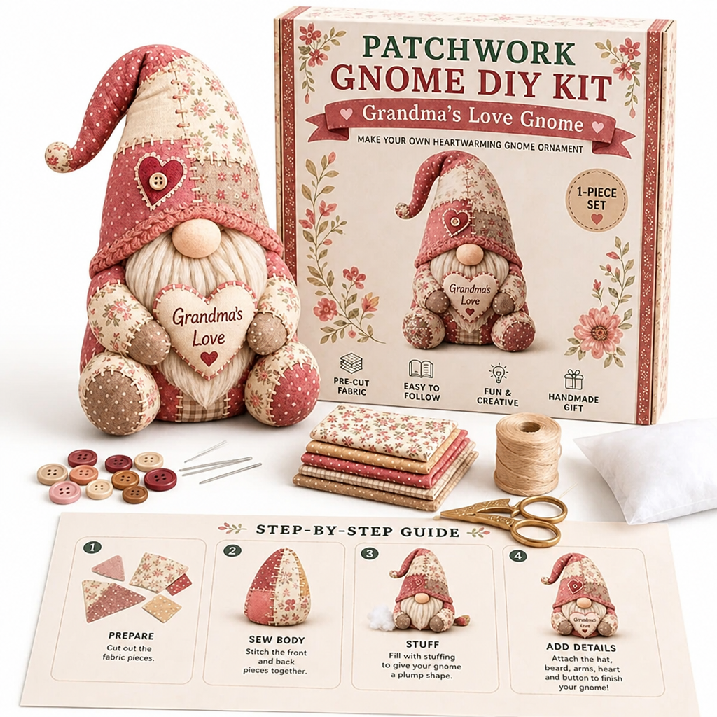 Stitchelly™ — Create Cozy Gnomes That Fill Your Home with Warmth and Smiles