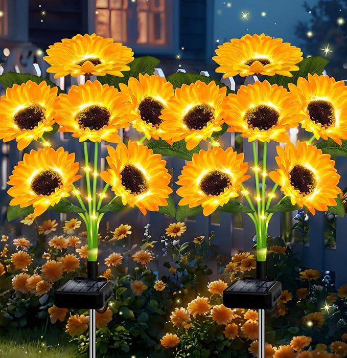 LumiSunray™ — Ignite Your Nights with Effortless, Lasting Garden Magic