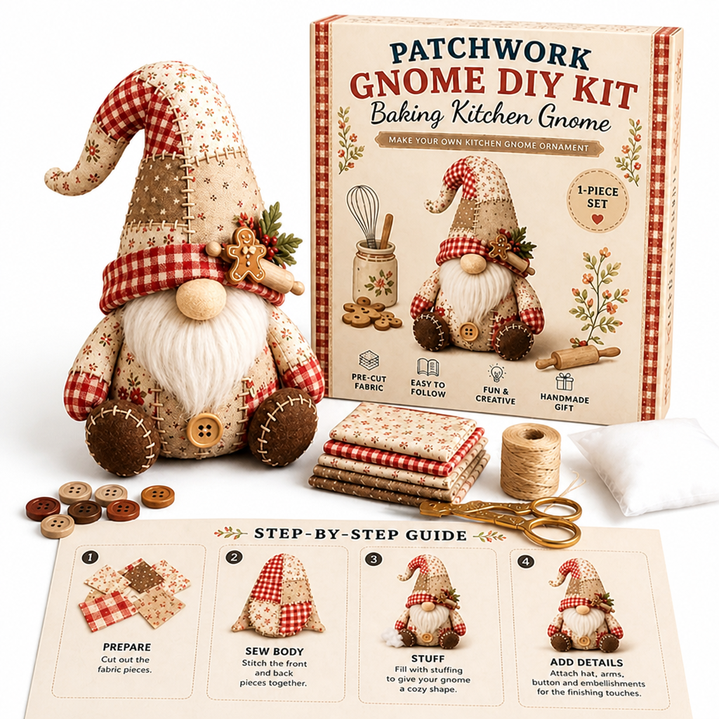 Stitchelly™ — Create Cozy Gnomes That Fill Your Home with Warmth and Smiles