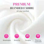 SerenaLuxe™ Pleated V-Neck Top — Sculpt Your Curves and Own Every Room with Effortless Style