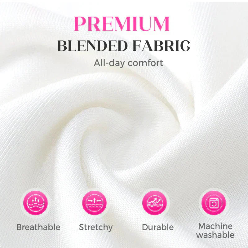 SerenaLuxe™ Pleated V-Neck Top — Sculpt Your Curves and Own Every Room with Effortless Style