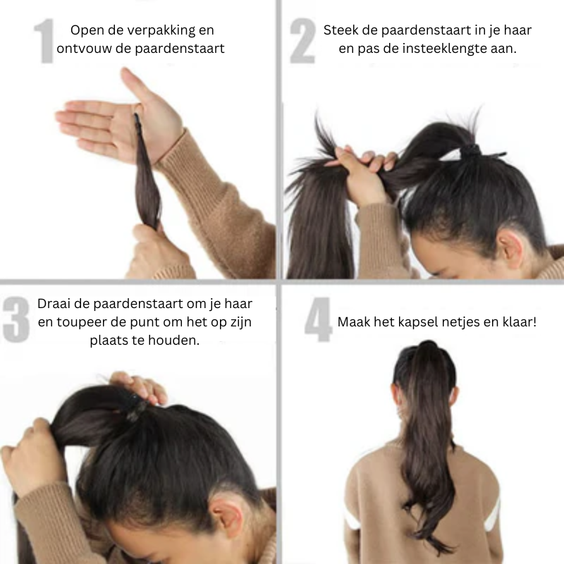 VelouraLift™ — Instantly Amp Your Ponytail with All-Day Confidence and Salon-Perfect Volume