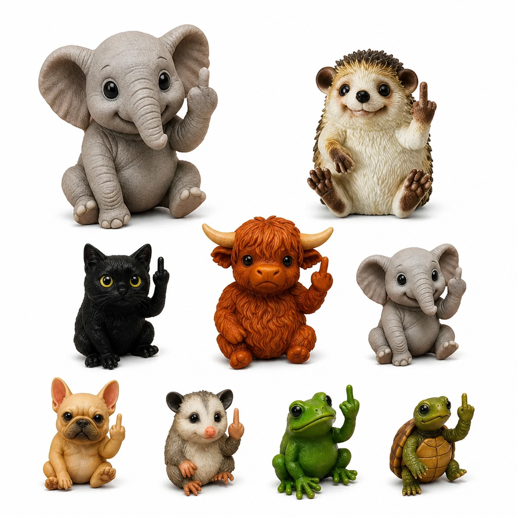 CheekyCritter™ — Give Your Desk a Laugh-Out-Loud Dose of Personality