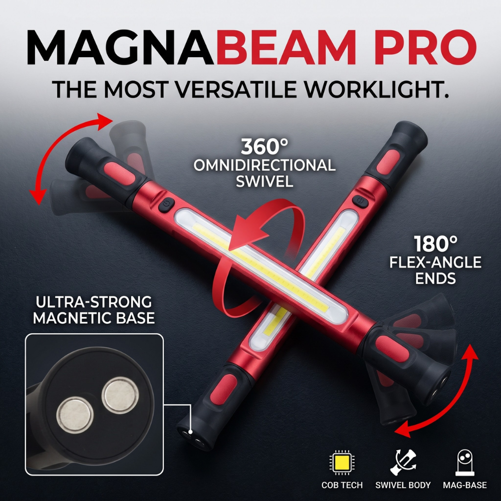 VantaBeam™ — Hands-Free Light That Saves Your Night and Powers Your Phone