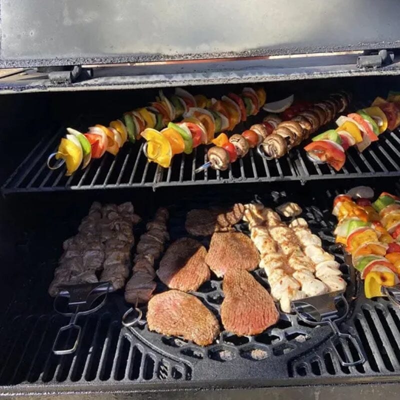 TriFlame™ Grill Skewers — Master Every BBQ With Juicy, Even-Cooked Perfection