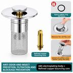 ClearFlowGuard™ — End Drain Drama and Enjoy a Smooth, Stress-Free Bathroom Every Day