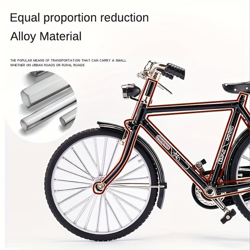 ArcadiaRide™ Mini Bicycle Model — Ignite Nostalgia with Timeless, Heirloom-Worthy Craftsmanship