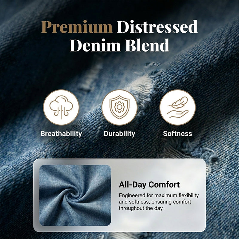 ShadeStride™ Denim Overalls — Experience Freedom and Flair That Moves With You